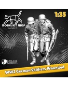 1:35 - WW2 soldados alemanes heridos