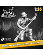 1:35 - WW2 German Soldado disparo con granadas de fusil