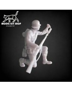 1:35 - WW2 German Soldado disparo con granadas de fusil