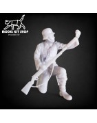 1:35 - WW2 German Soldado disparo con granadas de fusil