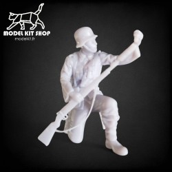 1:35 - WW2 German Soldado disparo con granadas de fusil