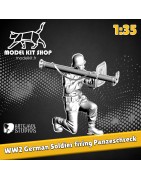 1:35 - WW2 soldado alemán disparo con un panzerschreck 1