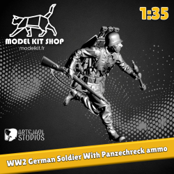 1:35 - WW2 actual soldado alemán con panzerschreck 2