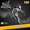 1:35 - WW2 German soldier running with a panzerschreck 2