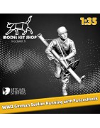 1:35 - WW2 actual soldado alemán con panzerschreck 1