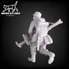 1:35 - WW2 Soldato tedesco che corre con un panzerschreck 1