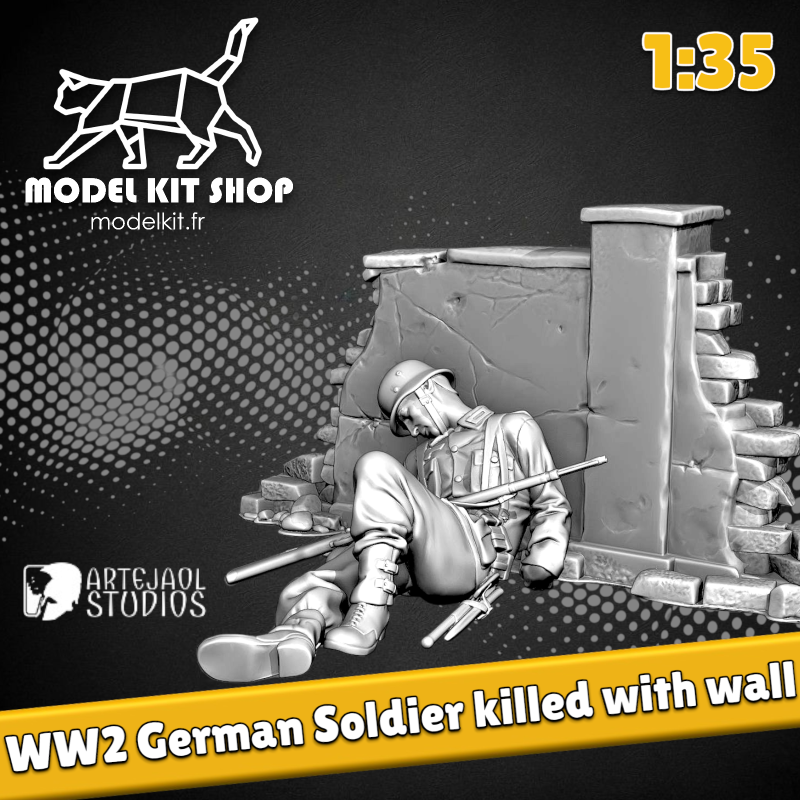 1:35 - WW2 Dead German Soldier