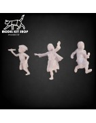 1:35 Serie - WW2 Niños jugando con un avión