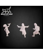 1:35 Serie - WW2 Niños jugando con un avión