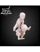 1:35 Serie - WW2 Niño jugando ovejas salto