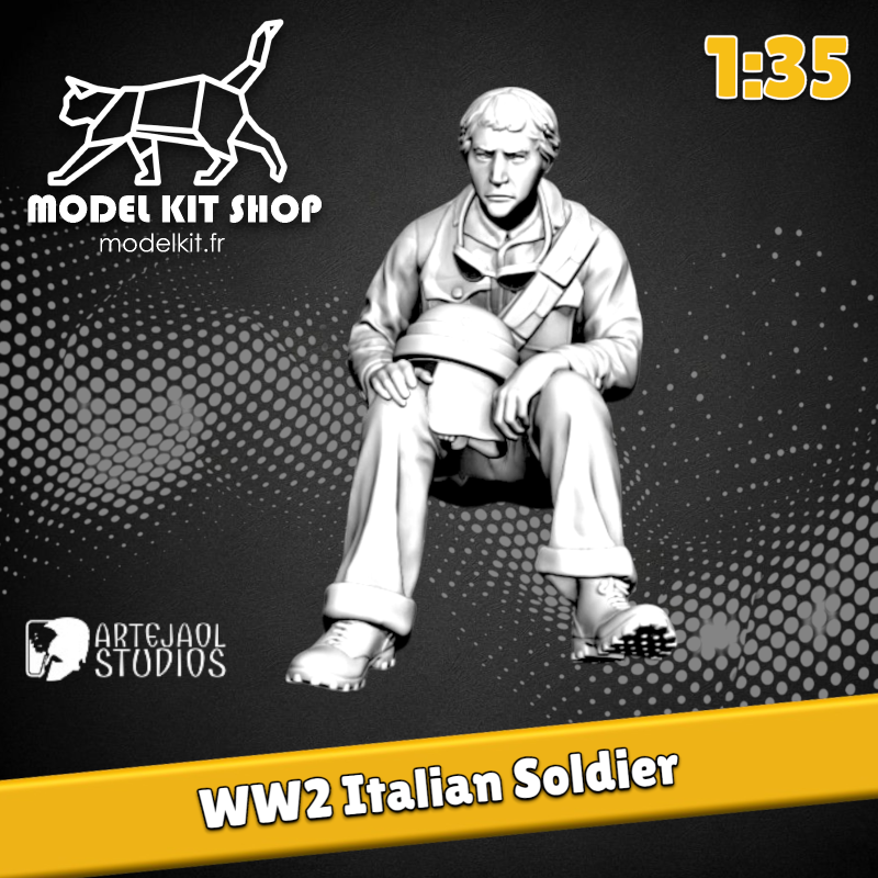 Serie 1:35 - Italienischer Panzersoldat WW2 3