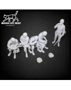 1:48 Serie - WW2 soldados americanos comiendo