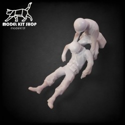 1:48 – WW2 Verwundeter amerikanischer Soldat und Sanitäter