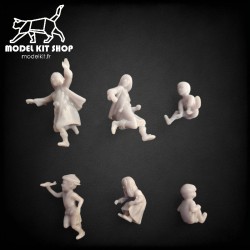 1:48 - WW2 Niños jugando