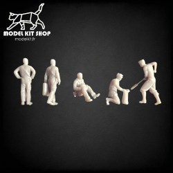 1:48 - WW2 Tankistes & Soldats italiens