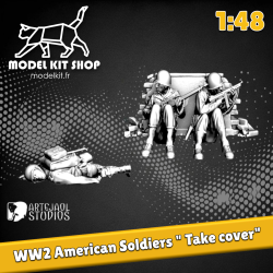 1:48 – Amerikanische Soldaten WW2 – „Gehen Sie in Deckung!