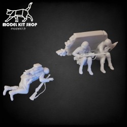 1:48 - Soldats Américains WW2 - "Take cover!
