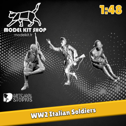 1:48 - WW2 Italian  soldiers