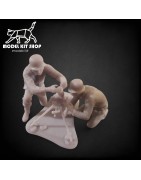 1:48 - WW2 Soldats allemands avec mortier