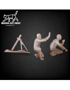 1:48 - WW2 Soldats allemands avec mortier