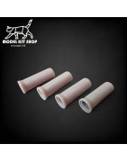 HO (1:87) - Reinforced concrete pipes (bus of 1m per 3m)