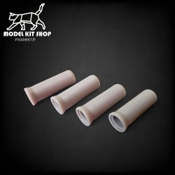 HO (1:87) - Reinforced concrete pipes (bus of 1m per 3m)