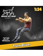 1:24 Series - Truck Driver (Bare Head)