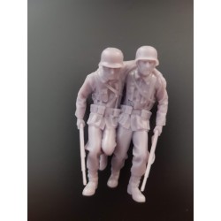 1:35 - WW2 soldados alemanes heridos