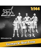 1:144 - Tripulación del U-boat