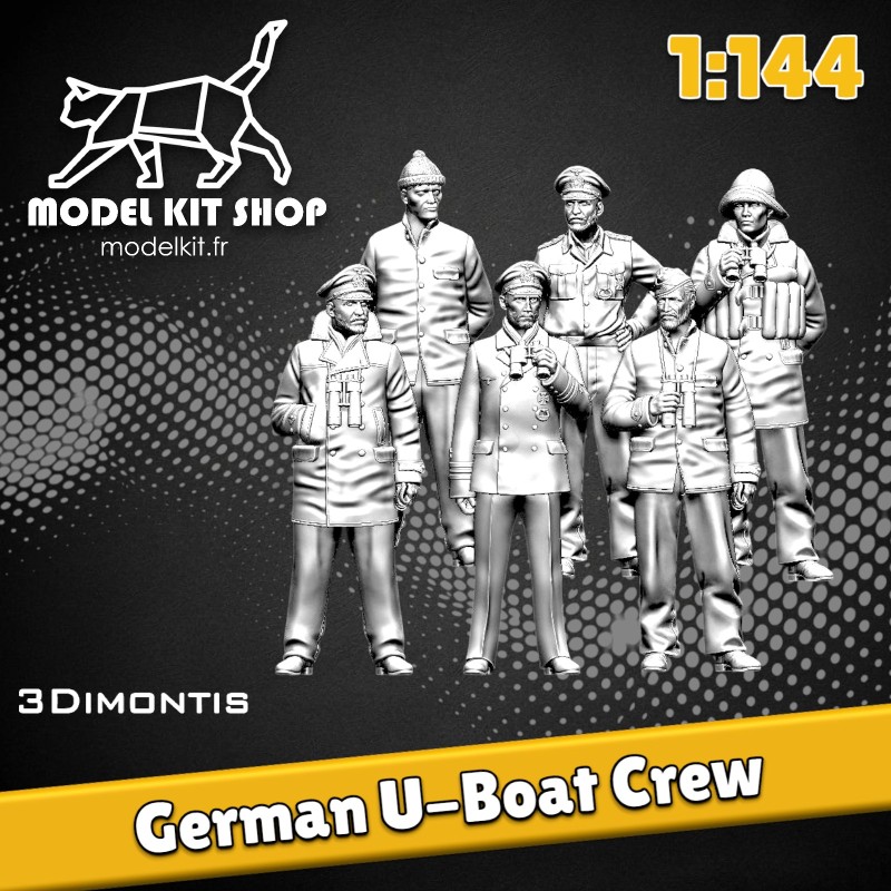 1:144 - Equipaggio di un U-Boat