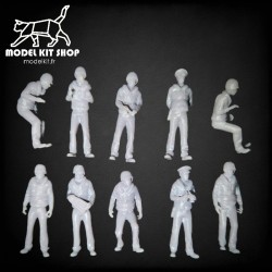 1:72 - WW2 PT BOAT Crew (für Revell 05165 / 05175 / 05147 /