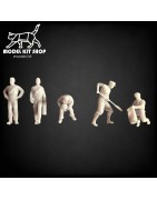 1:72 - WW2 Tankists & Italian soldiers