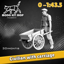 0 (1:43.5) - Civil avec une charrette
