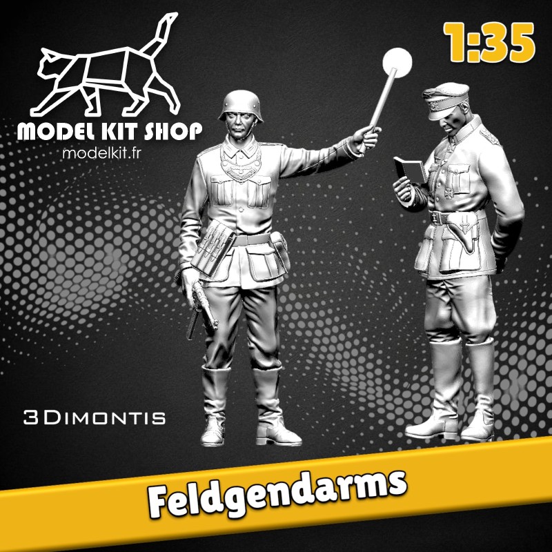 1:35 - WW2 Feldgendarmes