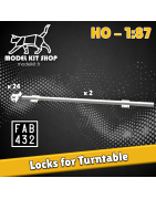 HO (1:87) - Verrous pour pont tournant