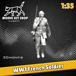 1:35 - WW1 Soldier Französisch Rauchen