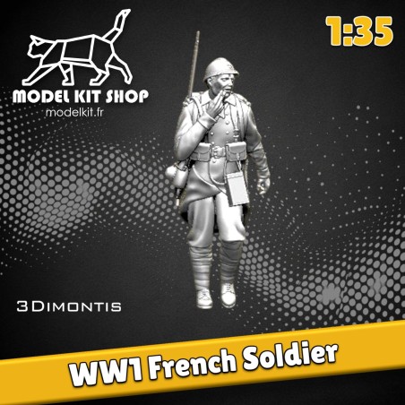 1:35 - WW1 Soldier French Smoking