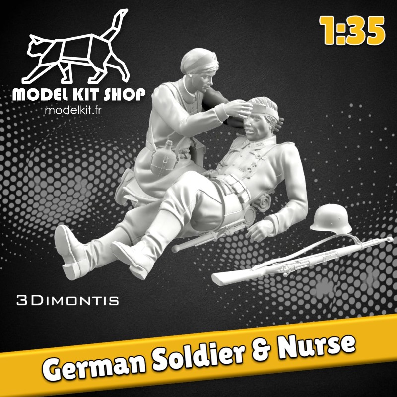 1:35 - WW2 Soldat Allemand et infirmière