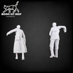 1:35 - WW2 German soldier and nurse