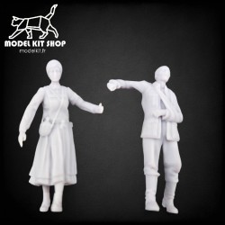 1:35 - WW2 soldado alemán y enfermera
