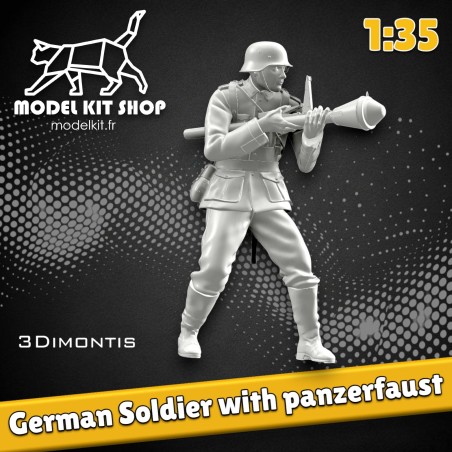 1:35 - WW2 soldato tedesco che spara a Panzerfaust