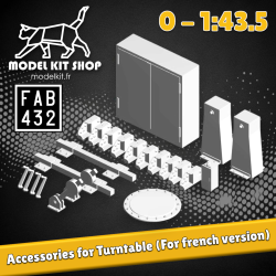 0 (1:43,5) - Accessoires pour pont tournant (Version française)