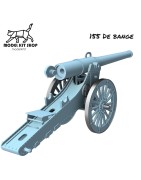 1:72 - WW1 - Canon francés Modelo de 155 mm "De bange" 1877