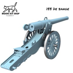 1:72 - WW1 - Canon francés Modelo de 155 mm "De bange" 1877