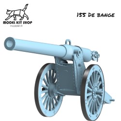 1:72 - WW1 - Canon Französisch 155mm "De bange" Modell 1877