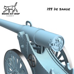 1:72 - WW1 - Canon francés Modelo de 155 mm "De bange" 1877