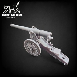 1:72 - WW1 - Canon francés Modelo de 155 mm "De bange" 1877