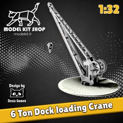 1:32 - Grue de quai de 6 Tonnes OUEST ETAT