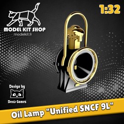 1:32 - Locomotive 141-R - Oil lamp "Unifée 9L SNCF"