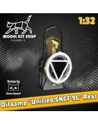 1:32 - Locomotive - Lampe à pétrol "Unifée 9L SNCF"